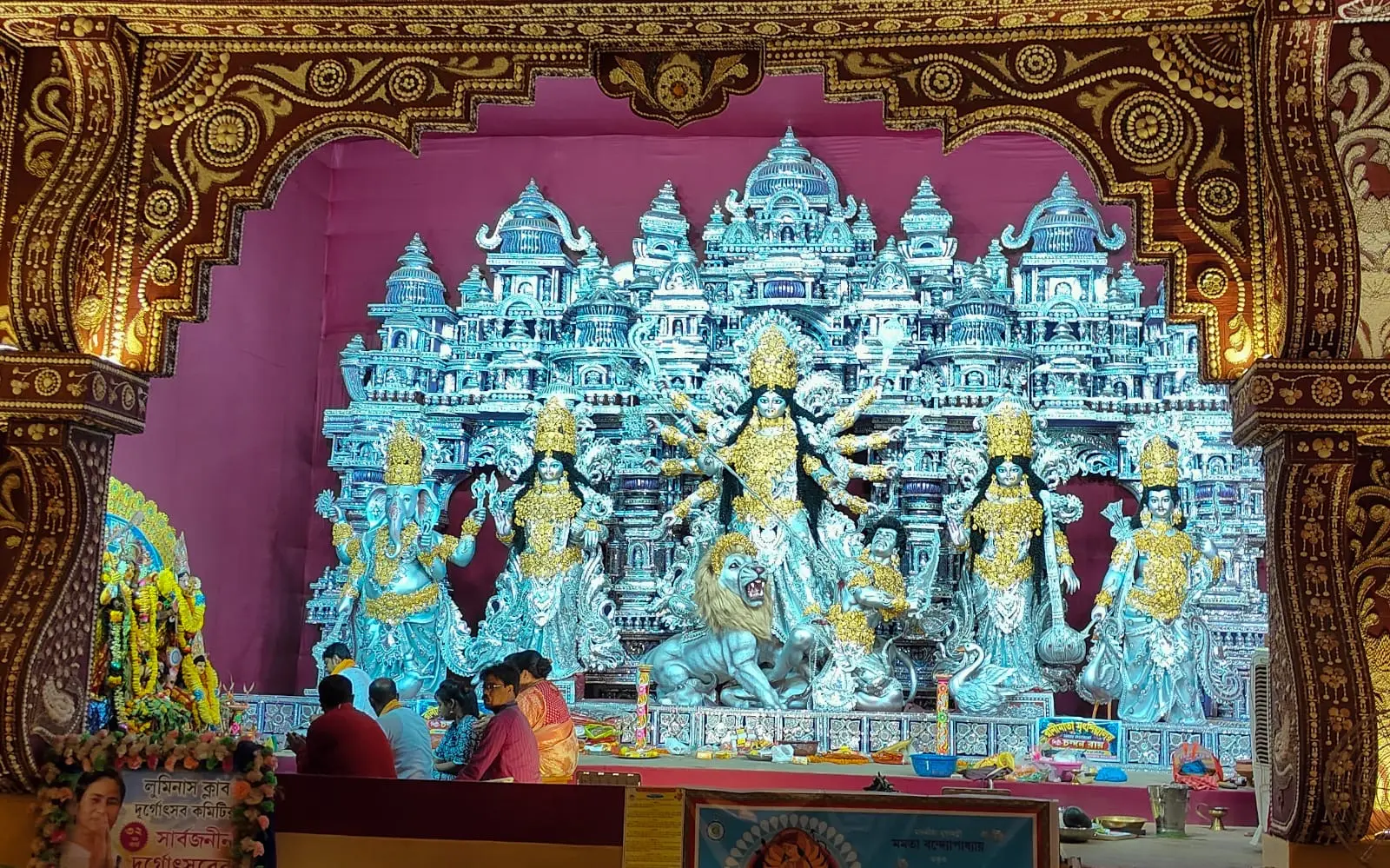 Kalyani Luminous Club Durgapuja Pandal 2024